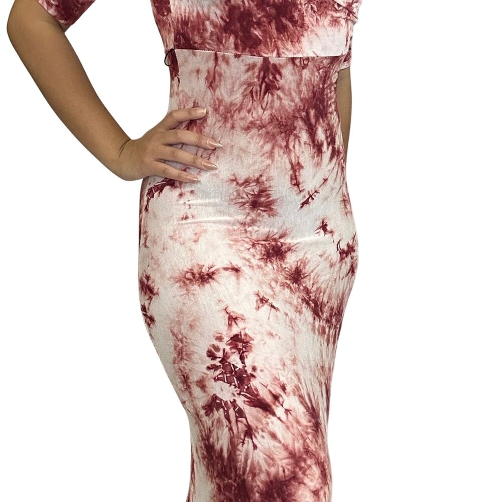 Festival Tye Dye  Maxi Dress Medium